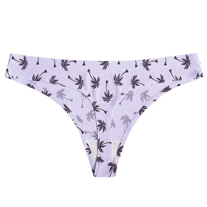 CINOON Sexy Lingerie Flowers Women'S Panties Thongs Comfortable Seamless Ladies Hot Underwear G String Intimates Briefs